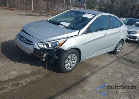 2016 Hyundai Accent Se from USA, damaged, VIN KMHCT4AEXGU015710